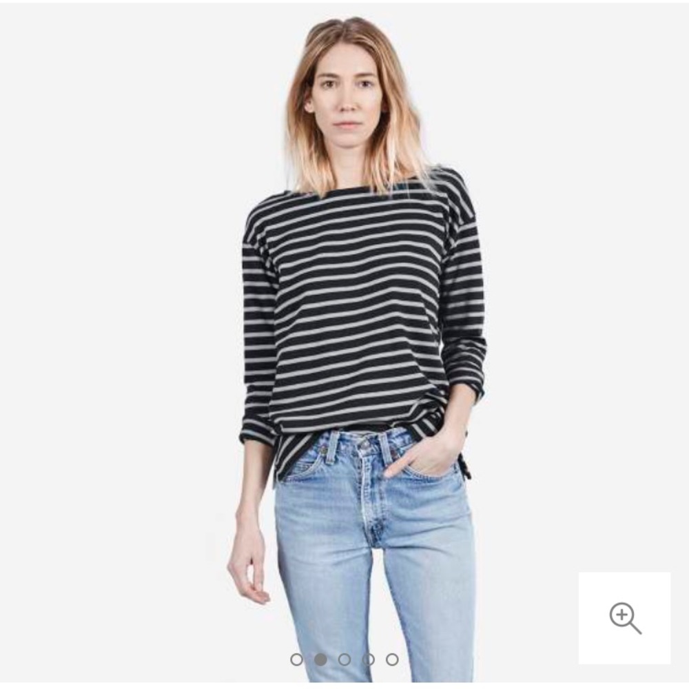 Everlane Heavyweight Striped Top
